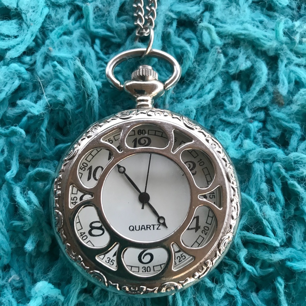 Watch vintage necklace